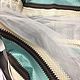 Tulle mesh with stripes 'Cardiogram' brown with turquoise. Curtains. Karnizshtor - Шторы для избранных  (Karnizshtor). My Livemaster. Фото №4