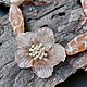 Бусины из стекла, лэмпворк, lampwork, муранское стекло, цветок. Бусины. Мария Кириллова. Ярмарка Мастеров.  Фото №5