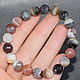 Bracelet made of natural stone Agate Botswanas cut, Bead bracelet, Moscow,  Фото №1
