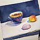 Order Still Life painting ' Romantic tea party'. still life in the kitchen. jakovishina. Livemaster. . Pictures Фото №3