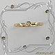 Ring 'Mini-week' gold 585 samples, Rauch-Topaz. Rings. MaksimJewelryStudio. Online shopping on My Livemaster.  Фото №2