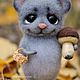 Mouse felted toy. Felted Toy. Felt toy fromKristina Antropova. My Livemaster. Фото №5