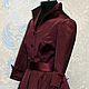 Retro dress in 50s style the 'Burgundy round'. Dresses. Moda No Time. Online shopping on My Livemaster.  Фото №2