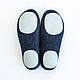 Are Welcome women's Slippers felted from Merino wool with prevention. Slippers. Obuffca. My Livemaster. Фото №5