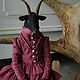 Aida. The black goat. Dolls. Irina Sayfiydinova (textileheart). Online shopping on My Livemaster.  Фото №2