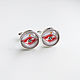 Order Cuff links silvered Spartacus (large). Linda (LKdesign). Livemaster. . Cuff Links Фото №3