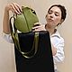 Сумка-карман Оливия. Сумка с фермуаром. Сумки от Наты / Nata BAG. Ярмарка Мастеров.  Фото №6