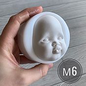 Материалы для творчества handmade. Livemaster - original item Mold M6 (form for making the face). Handmade.