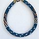 Harness beaded 'techno'. Necklace. Natalya | Handmade jewelry  |. Online shopping on My Livemaster.  Фото №2