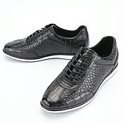 Обувь ручной работы handmade. Livemaster - original item Genuine Crocodile leather Sneakers IMA7013B. Handmade.