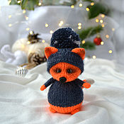 Куклы и игрушки handmade. Livemaster - original item Little fox in a hat. Handmade.
