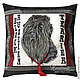 Decorative pillow-batik 'Black Terrier ', Pictures, Moscow,  Фото №1