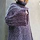 Wonderful sweater 'plum in chocolate' Long sweater oversize, Sweaters, Krymsk,  Фото №1