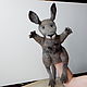 Order Kangaroo hand toy, puppet for puppet theater. AnzhWoolToy (AnzhelikaK). Livemaster. . Puppet show Фото №3