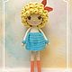 Куколка. Амигуруми куклы и игрушки. Handmade Zone Annette. Интернет-магазин Ярмарка Мастеров.  Фото №2