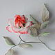 Order Flowers from fabric interior rose silk 'Tenderness'. LIUDMILA SKRYDLOVA (flower glade). Livemaster. . Bouquets Фото №3