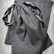Для дома и интерьера handmade. Livemaster - original item Calico bags are black. Handmade.