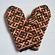 Mittens knitted handmade Ornament c. Mittens. Varegki. Online shopping on My Livemaster.  Фото №2