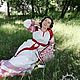 Заказать Платье "Младушка". Мастерская Русской Одежды. Ярмарка Мастеров. . Платья Фото №3