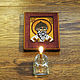  Св. Спиридон Тримифунтский - миниатюрная резная икона из дерева, Иконы, Москва,  Фото №1
