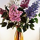 Сирень из полимерной глины. Букеты. Юлия Требунцова (flowershouse). Интернет-магазин Ярмарка Мастеров.  Фото №2