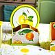 Подставка под горячее Вкус лимона. Подставка под горячее. Mila-decor. Интернет-магазин Ярмарка Мастеров.  Фото №2