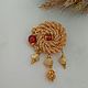 Straw brooch 'Spiral'.Author's costume jewelry. Brooches. Goldsoloma. My Livemaster. Фото №4