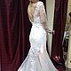 Lace mermaid wedding dress. Wedding dresses. stillmasterEK (stillmasterEK). My Livemaster. Фото №5
