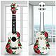 Укулеле  "Розы" гавайская гитара. Укулеле (гавайская гитара). Guitar & Ukulele art Studio. Интернет-магазин Ярмарка Мастеров.  Фото №2