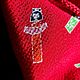 Винтаж: Японская сумочка кинияку из шелка с бамбуковой корзинкой, Япония. Сумки винтажные. БИЖУ БИЖУ. Ярмарка Мастеров.  Фото №10