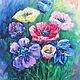 Picture,a painting in oils flowers. Pictures. Picture&miniature lacquer painting. My Livemaster. Фото №4