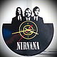 Wall clock Nirvana. Watch. Vinyl Time. Online shopping on My Livemaster.  Фото №2