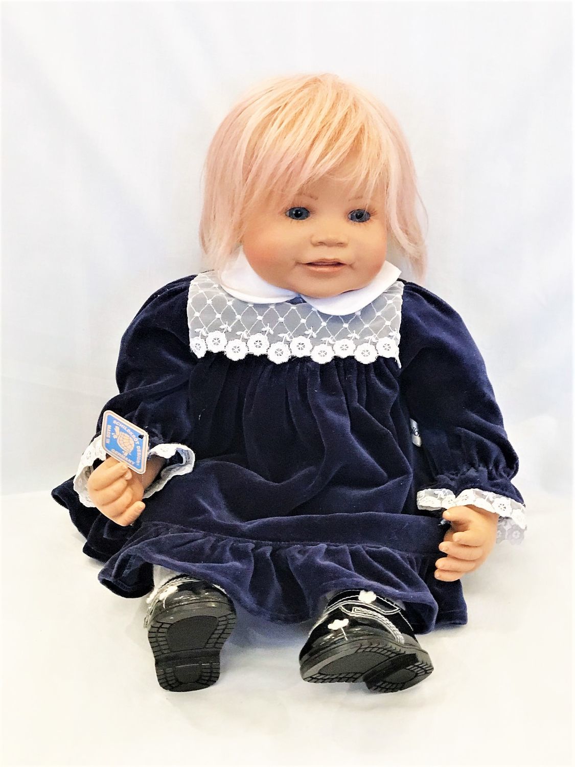 Poupée Zapf Creation Emma Marie – 50 Cm, Blonde, Yeux Bleus, Avec Accessoires