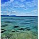Картина сухой пастелью Море, Картины, Сходня,  Фото №1