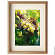 watercolor Sunny grapes. Pictures. Artgrafika. Online shopping on My Livemaster.  Фото №2