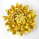 Decorative ceramic chrysanthemum. Aromatic diffusers. Elena Zaychenko - Lenzay Ceramics. My Livemaster. Фото №5