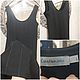 Винтаж: Трикотажное платье  сарафан длинное   США Calvin Klein Jeans 48 -54 р. Платья винтажные. Дарья (vintage-odegda). Интернет-магазин Ярмарка Мастеров.  Фото №2