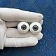 Антикварные глаза живой взгляд "папервейт"-3607-22 мм (9 мм), Глаза и ресницы, Калининград,  Фото №1