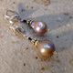 Silver earrings with pearls 'the privilege of the elite', Earrings, Moscow,  Фото №1