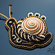 Brooch snail. Brooches. N_Belokon_jewelry. Online shopping on My Livemaster.  Фото №2