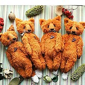 Ежик и Медвежонок - авторские игрушки тедди, мишка, еж, hedgehog bear