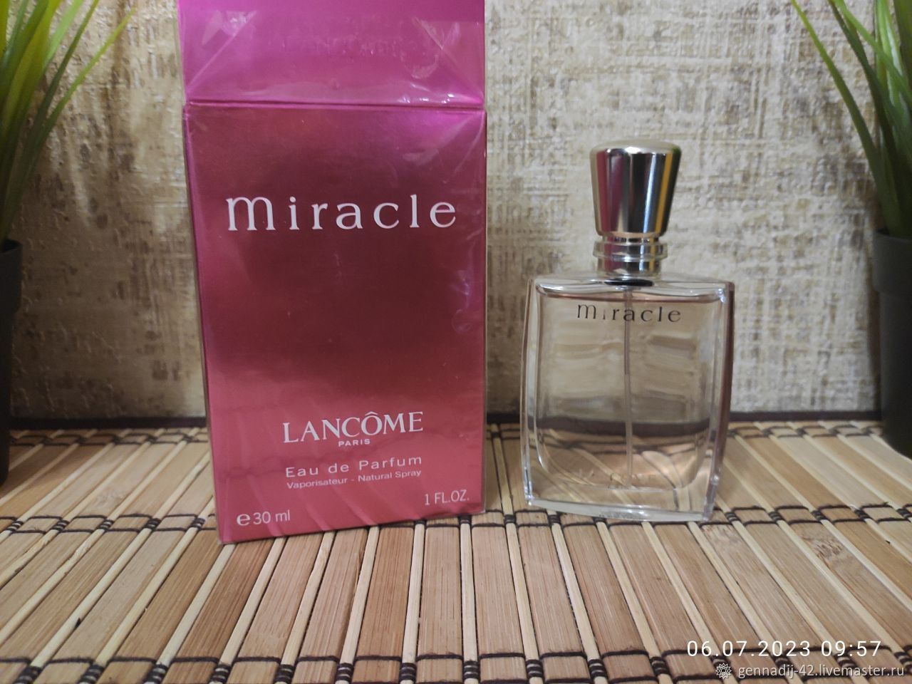 Miracle Lancome 30 мл EDP. в интернет-магазине на Ярмарке Мастеров |  Туалетная вода, Ростов-на-Дону - доставка по России. Товар продан.