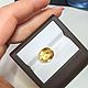 Природный желтый турмалин 9,41ct. Бусины. Астрологический подбор камней. Ярмарка Мастеров.  Фото №4