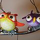 Keychain 'Owlet'. Stuffed Toys. HANDMADE Studio. My Livemaster. Фото №6