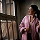 Linen coat ' Dusty rose'. Coats. Alexandra Maiskaya. My Livemaster. Фото №4