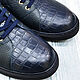 Sneakers made of genuine crocodile leather and genuine leather. Training shoes. SHOES&BAGS. My Livemaster. Фото №6