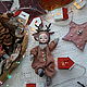 Order  Christmas deer. Olga Shepeleva Dolls. Livemaster. . Christmas decorations Фото №3