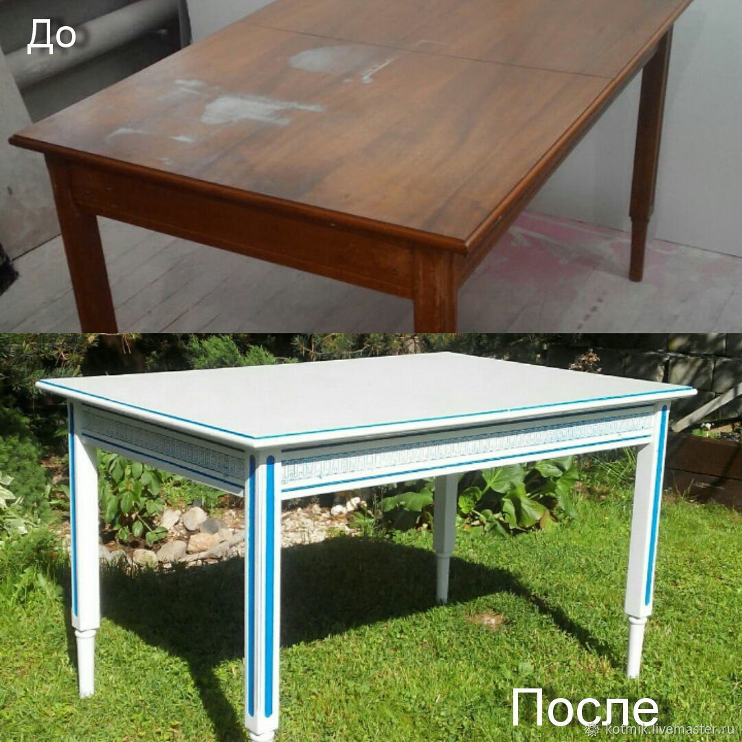 Реставрируем полированный стол