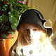 Шляпка клош  с воланом. Шляпы. irinna.narush (irinnanarush). Ярмарка Мастеров.  Фото №5