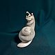 Order snail funny. Carved miniature. NGS Masters. Livemaster. . Figurines Фото №3